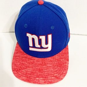 New Era 9Fifty NFL New York Giants Color Block Embroidered Baseball Cap Youth
